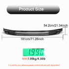 Porsche Macan 2014–2024 Frontläpp till främre stötfångare Lip (2022+, Kolfiber) foto 5