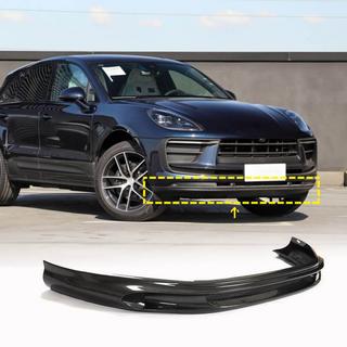 Frontläpp till främre stötfångare Lip (2022+, Kolfiber) Porsche Macan 2014–2024 foto 1