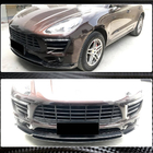 Porsche Macan 2014–2024 Frontläpp till stötfångare Lip V2 (2014-2018, Kolfiber) foto 3