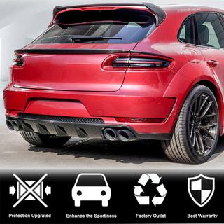 Nedre spoiler (2014-2018, kolfiber) Porsche Macan 2014–2024 foto 3