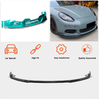 Porsche Panamera 2009–2016 Frontläpp till främre stötfångare (för Base 2013-2016, kolfiber) foto 2