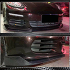 Porsche Panamera 2009–2016 Frontläpp till främre stötfångare (för Base 2013-2016, kolfiber) foto 4