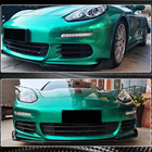 Porsche Panamera 2009–2016 Frontläpp till främre stötfångare (för Base 2013-2016, kolfiber) foto 5
