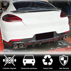 Porsche Panamera 2009–2016 Bakre stötfångardiffusor (2013-2016, kolfiber) foto 2