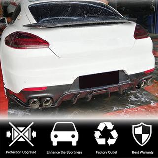 Bakre stötfångardiffusor (2013-2016, kolfiber) Porsche Panamera 2009–2016 foto 2