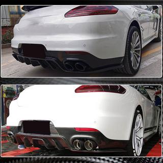 Bakre stötfångardiffusor (2013-2016, kolfiber) Porsche Panamera 2009–2016 foto 4