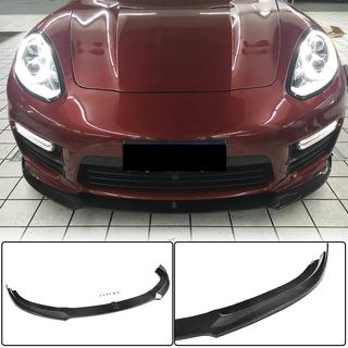 Frontspoilerläpp i kolfiber Lip V1 (för Turbo/Turbo S/GTS) foto 1