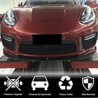 Frontspoilerläpp i kolfiber Lip V1 (för Turbo/Turbo S/GTS) foto 2