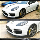 Porsche Panamera 2009–2016 Frontläpp till främre stötfångaren Lip V2 (för Turbo/Turbo S/GTS) foto 3
