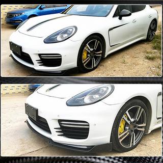 Frontläpp till främre stötfångaren Lip V2 (för Turbo/Turbo S/GTS) foto 3