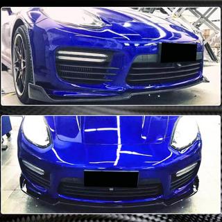 Frontläpp till främre stötfångaren Lip V2 (för Turbo/Turbo S/GTS) foto 4