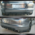 Porsche Panamera 2009–2016 Bakre stötfångardiffusor (2009-2013, kolfiber) foto 3