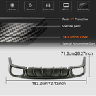 Porsche Panamera 2009–2016 Bakre stötfångardiffusor (2009-2013, kolfiber) foto 5