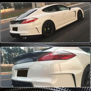 Spoiler (2009-2013, kolfiber) Porsche Panamera 2009–2016 foto 3