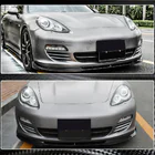 Porsche Panamera 2009–2016 Frontläpp till främre stötfångaren Lip (för Base 2009-2013, kolfiber) foto 4