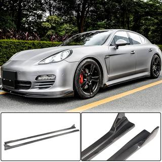 Sidokjolar V2 (2009-2013, Kolfiber) Porsche Panamera 2009–2016 foto 1