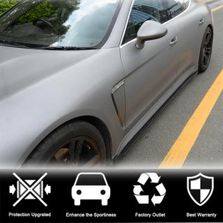 Sidokjolar V2 (2009-2013, Kolfiber) Porsche Panamera 2009–2016 foto 2