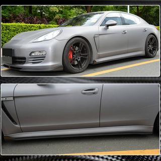 Sidokjolar V2 (2009-2013, Kolfiber) Porsche Panamera 2009–2016 foto 4