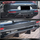 Porsche Panamera 2016–2023 Bakre stötfångardiffusor (2016-2020, Kolfiber) foto 4