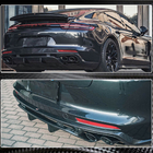 Porsche Panamera 2016–2023 Bakre stötfångardiffusor (2016-2020, Kolfiber) foto 5
