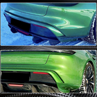 Porsche Taycan 2019– Bakre stötfångardiffusor (för 2019-2024 Base SD, kolfiber) foto 4