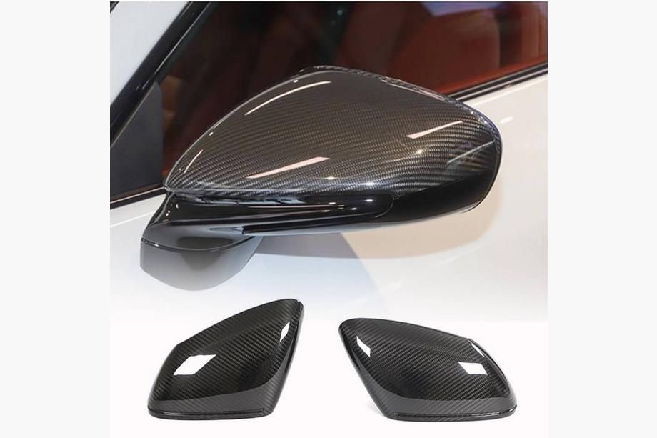 Porsche Taycan 2019– Spegelskåpor (2019-2024, kolfiber) Image