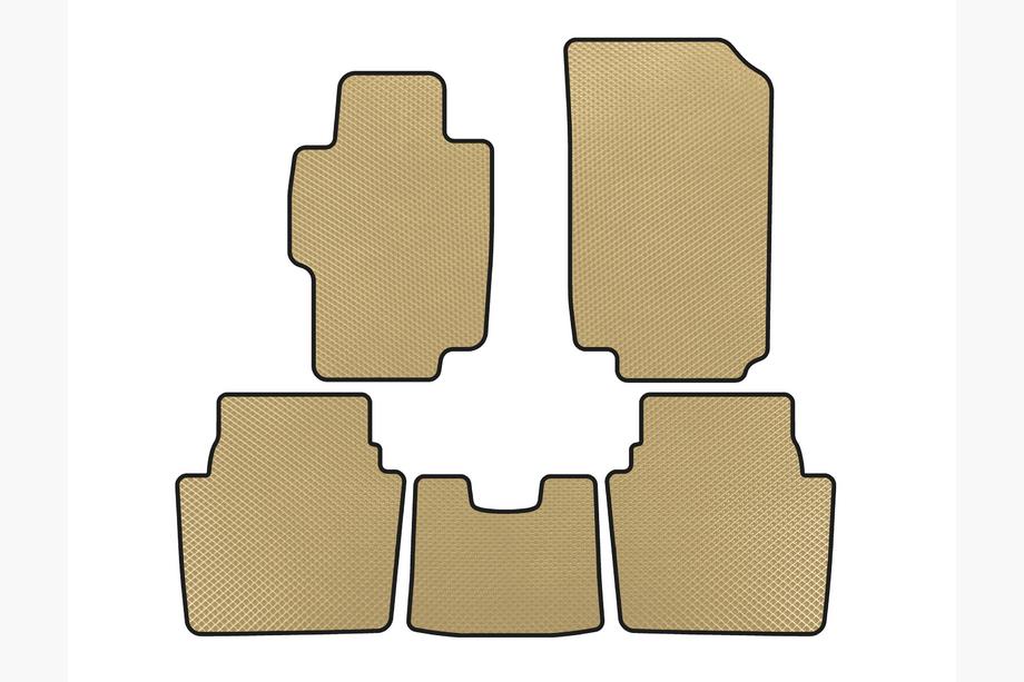 Honda Accord VII 2002–2007 EVA-bilmattor (SD, Beige) Image