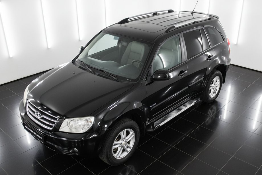 Chery Tiggo 1 2005–2016 Sidosteg Line-typ (2 st, aluminiumprofil) Image