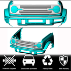 Ford Bronco 2021– Kylargrill V2 (Kolfiber) foto 2
