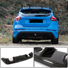 Ford Focus III 2011–2017 Bakre stötfångardiffusor (för RS 2015-2017, kolfiber) foto 1