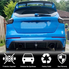 Ford Focus III 2011–2017 Bakre stötfångardiffusor (för RS 2015-2017, kolfiber) foto 2