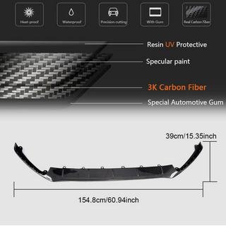 Front bumper lip (för RS 2015-2017, kolfiber) Ford Focus III 2011–2017 foto 3