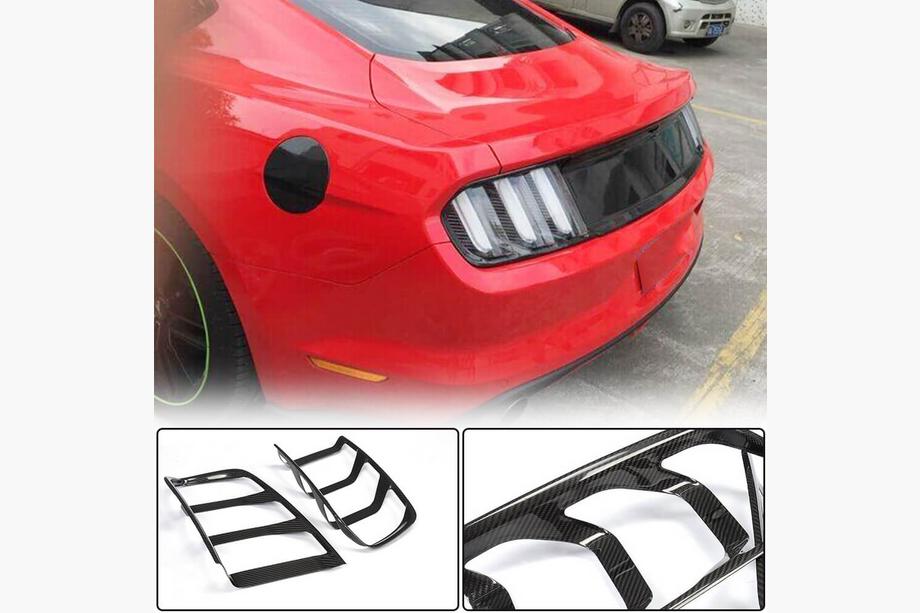 Ford Mustang 2015–2023 Bakljuskåpor (2015-2017, kolfiber) Image