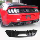 Ford Mustang 2015–2023 Bakre stötfångardiffusor (2018-2023, plast) foto 1