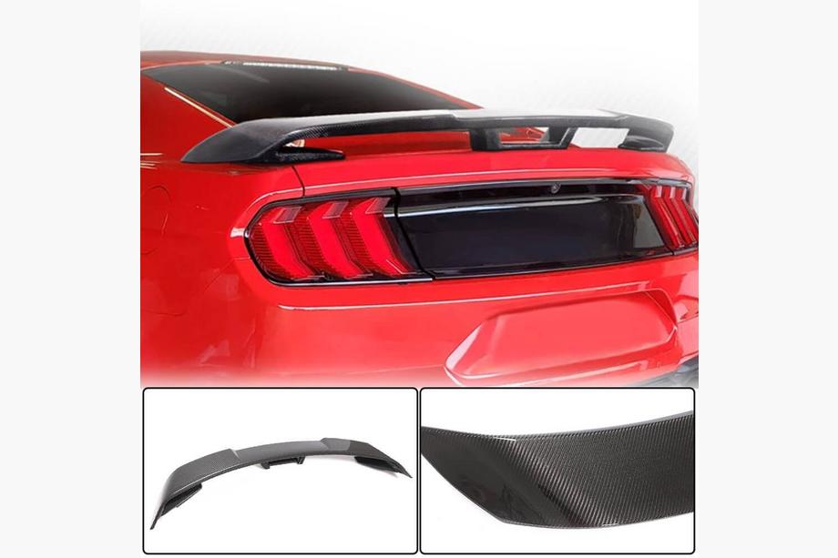 Ford Mustang 2015–2023 Spoiler V2 (kolfiber) Image