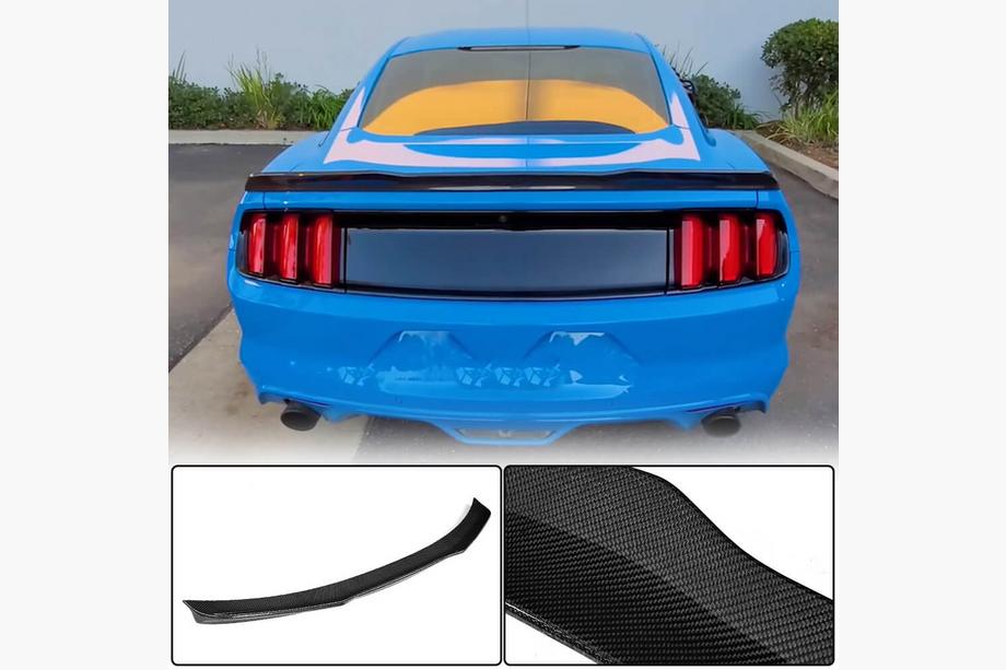 Ford Mustang 2015–2023 Spoiler V4 (Kolfiber) Image
