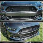 Ford Mustang 2015–2023 Kylargrill (2015-2017, kolfiber) foto 4