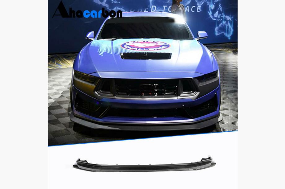 Ford Mustang 2024– Frontläpp till främre stötfångare (Kolfiber) Image
