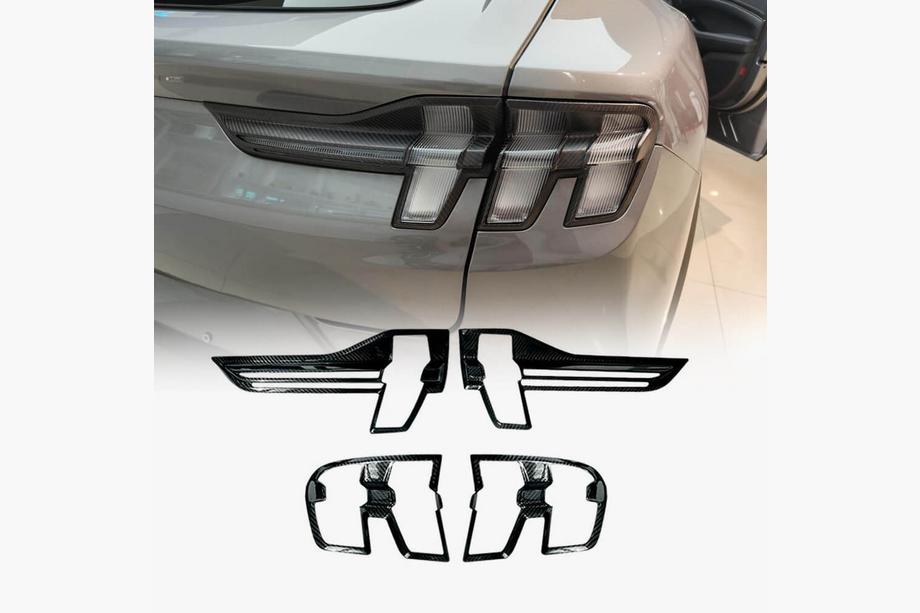 Ford Mustang E-mach 2020– Bakljuskåpor i kolfiber Image