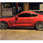 Ford Mustang 2015–2023 Sidokjolar V2 (Kolfiber) foto 3