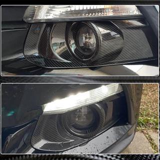 Dimljuskåpor V2 (2015-2017, Kolfiber) Ford Mustang 2015–2023 foto 4
