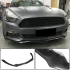 Ford Mustang 2015–2023 Frontläpp till stötfångare Lip (2015-2017, kolfiber) foto 1