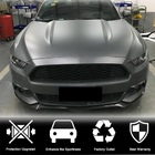 Ford Mustang 2015–2023 Frontläpp till stötfångare Lip (2015-2017, kolfiber) foto 3
