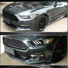 Ford Mustang 2015–2023 Frontläpp till stötfångare Lip (2015-2017, kolfiber) foto 4