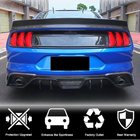 Ford Mustang 2015–2023 Bakre stötfångardiffusor V2 (2015-2017, Kolfiber) foto 2