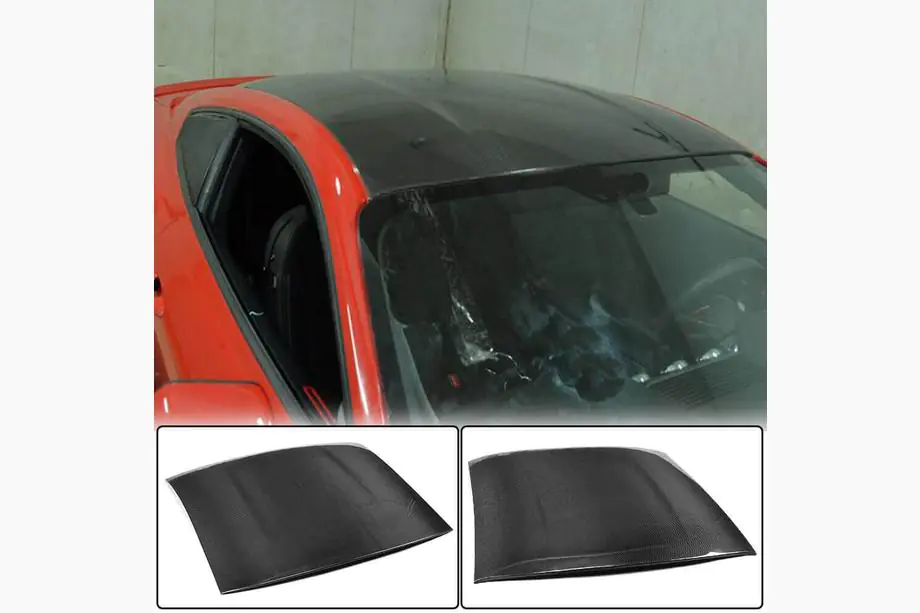 Ford Mustang 2015–2023 Takspoiler (kolfiber) Image