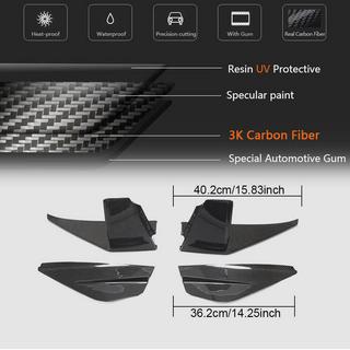 Kolfiber dimljusramar (2018-2021) Ford Mustang 2015–2023 foto 4