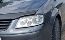 Volkswagen Caddy 2004–2010 Ögonlock till strålkastare (svarta) foto 12