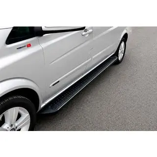 Sidosteg Allmond Black (2 st, aluminium) foto 1