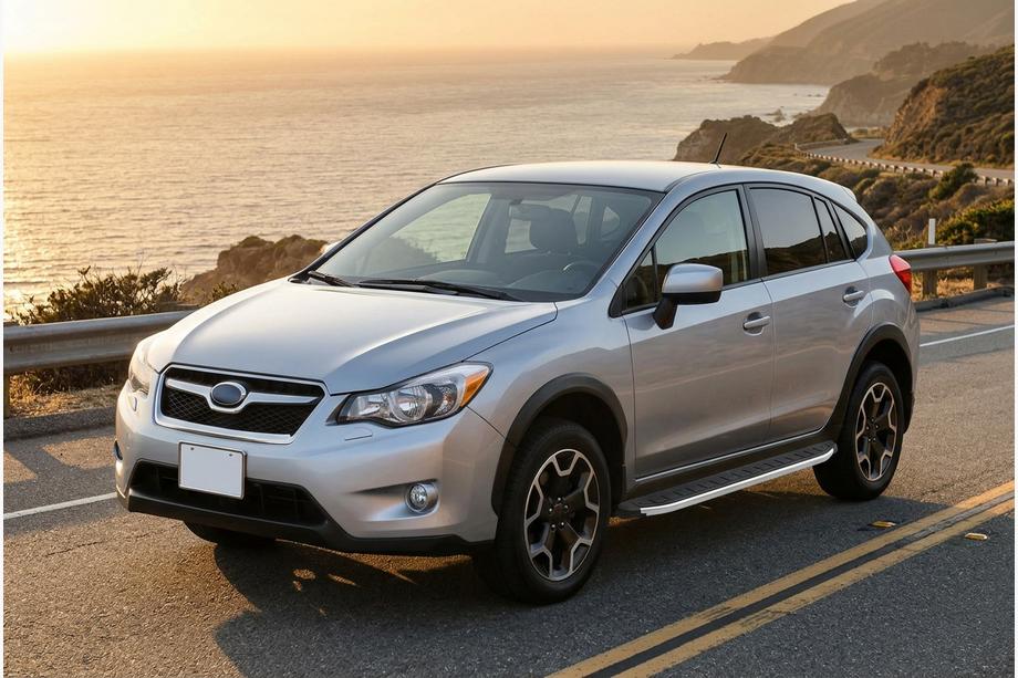 Subaru XV 2011–2017 Sidosteg Fullmond (2 st, aluminium) Image